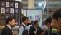 یاسین هدایتی فر در نمایشگاه بین المللی کتاب تهران
