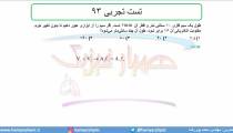 جلسه 94  فیزیک یازدهم - عوامل موثر بر مقاومت الکتریکی 7 تست تجربی 93 - مدرس محمد پوررضا