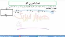 جلسه 126 فیزیک یازدهم - توان الکتریکی 12 و تست تجربی 94 و تست ریاضی 94 - مدرس محمدد پوررضا