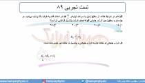 جلسه 133 فیزیک دهم - پایستگی انرژی مکانیکی 4 و تست تجربی 89 - مدرس محمد پوررضا