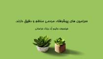 سخنان حکیم ارد بزرگ خراسانی درباره نظم