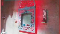 کاهگل شیراز -اجرای غرفه  نمایشگاه هنری در باغ هنر شیراز- کاهگل ضد آب - کاهگلی