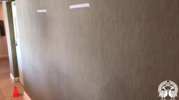 تمیز کردن کاغذ دیواری با نوشابه