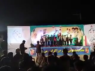 سرود سربازحسینم توسط گروه سرود فجر مسجد حجت میانکوه