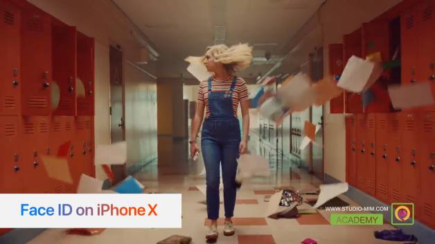 تیزر تبلیغاتی اپل Face ID On Iphone X