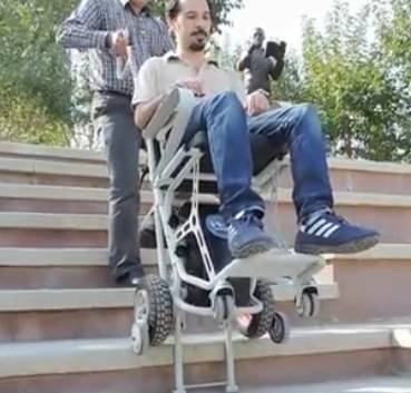 ویلچر برقی پله رو