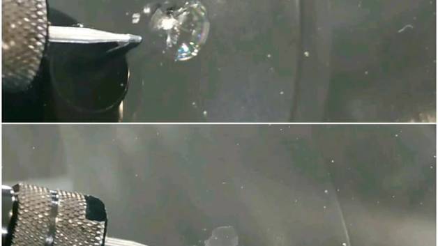 ترمیم شیشه اتومبیل-قبل و بعد از ترمیم