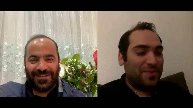 لایو جنجالی امین فردین با حسن آقا میری