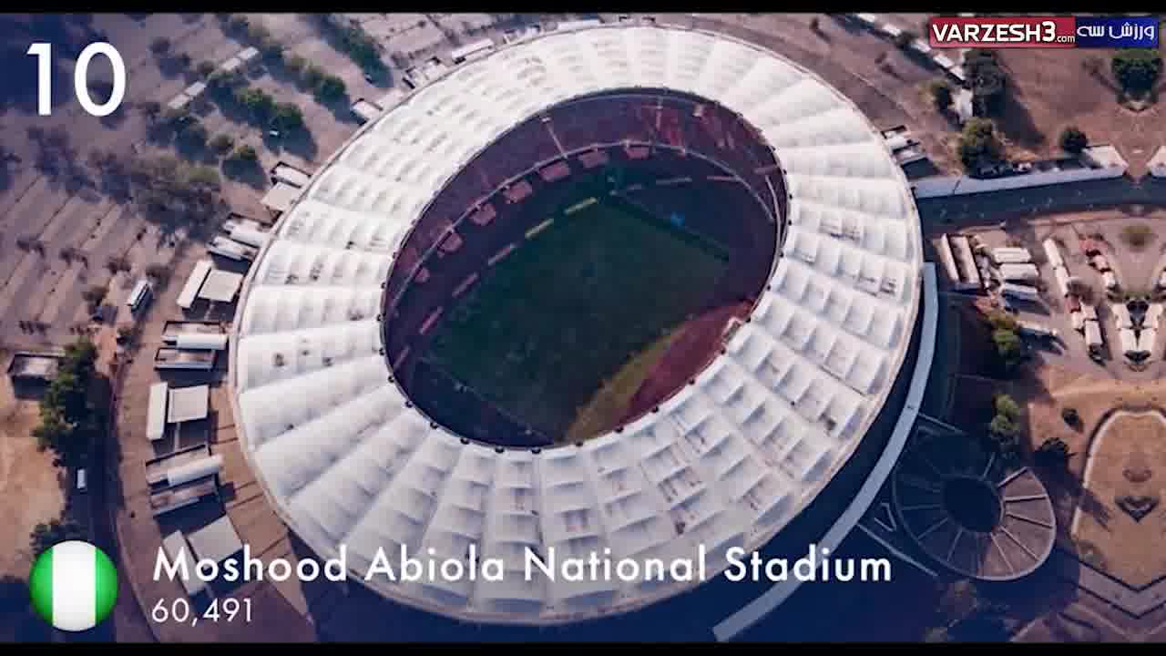 معرفی ده استادیوم برتر قاره آفریقا